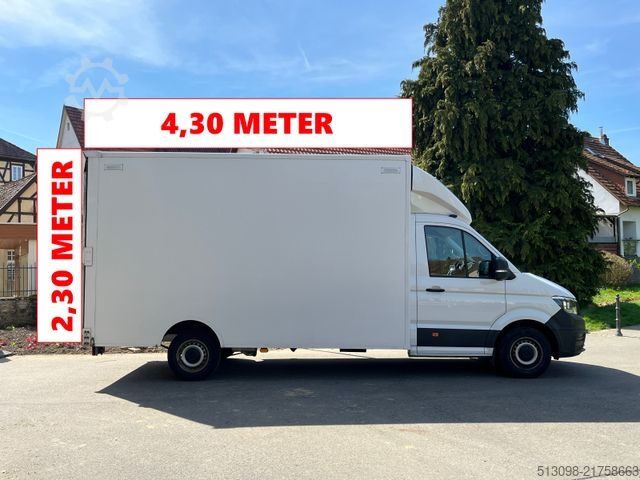 Box van VOLKSWAGEN CRAFTER 2.0TDI XXXL KOFFER RAMPE KAMERA 177 PS