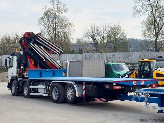Macara montată pe camion VOLVO FMX 460 * KRAN +JIB+ FUNK + Anhänger! 6x4 * TOP