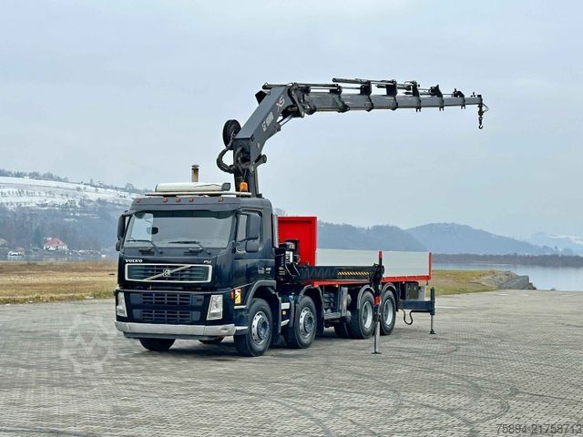 Teherautóra szerelt daru VOLVO FM 440* HIAB 377 E-7 HIDUO + FUNK / 8x4