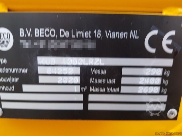 Standardna kašika Beco 