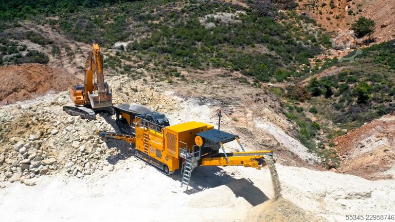 Crushing equipment FABO Mobile Brechanlage - Brecher 200-240 TPH Mobile Brechanlage - Brecher