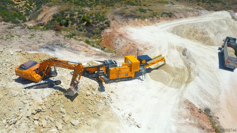Crushing equipment FABO Mobile Brechanlage - Brecher 200-240 TPH Mobile Brechanlage - Brecher