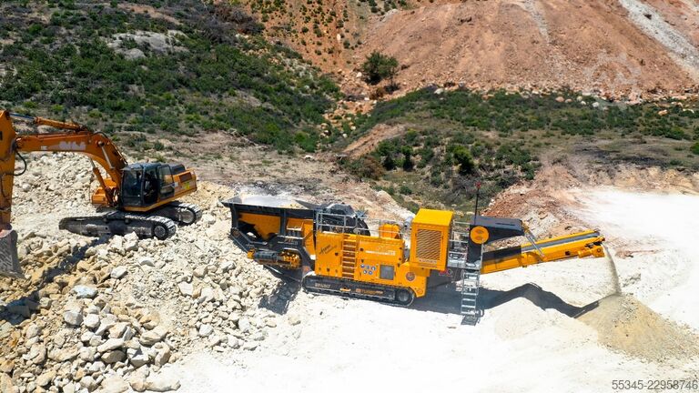 Crushing equipment FABO Mobile Brechanlage - Brecher 200-240 TPH Mobile Brechanlage - Brecher