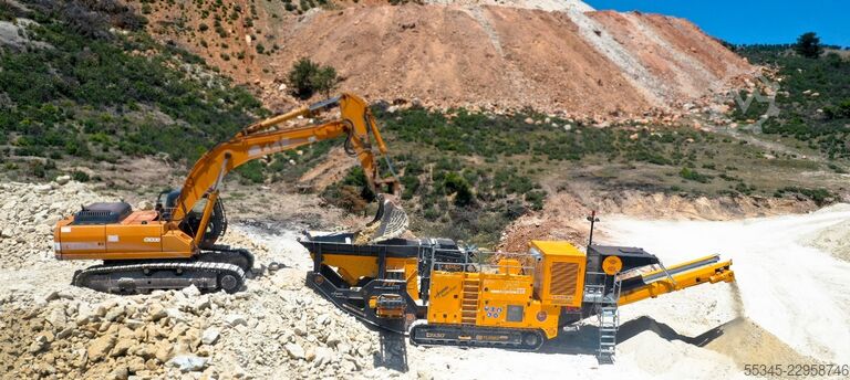 Crushing equipment FABO Mobile Brechanlage - Brecher 200-240 TPH Mobile Brechanlage - Brecher