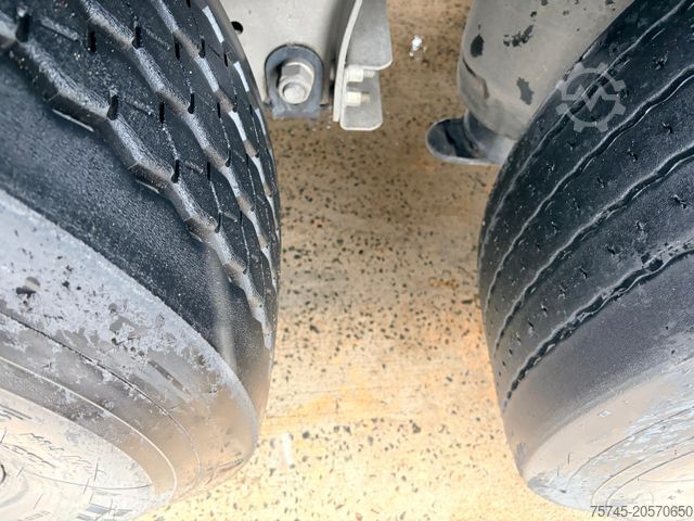 Brandalı açık yarı römork SCHMITZ CARGOBULL SCB S3T * POWER CURTAIN * LIFT ACHSE