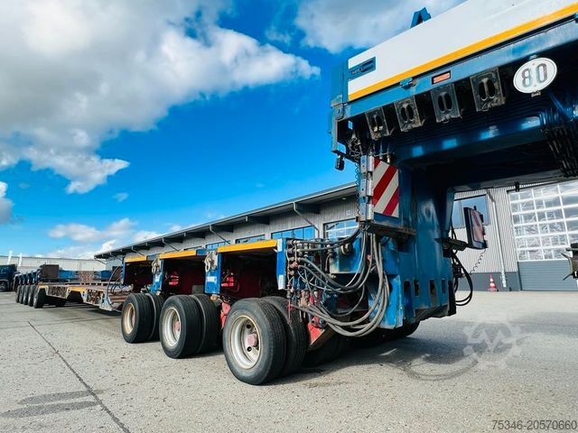 Dieplader oplegger GOLDHOFER STHP 8 (3+5)/GG 219 to/Pendelachsen /ausziehbar