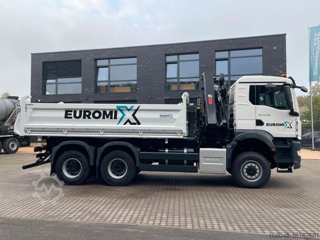 Andere MAN TGS 33.440 6x6 /3-Seiten- Kipper / HIAB 228-6