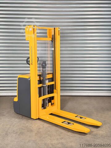 Πεζός με φορτηγό υψηλής ανύψωσης Jungheinrich EJC 214 - Service Neu - Triplex 4,3m 1.4t