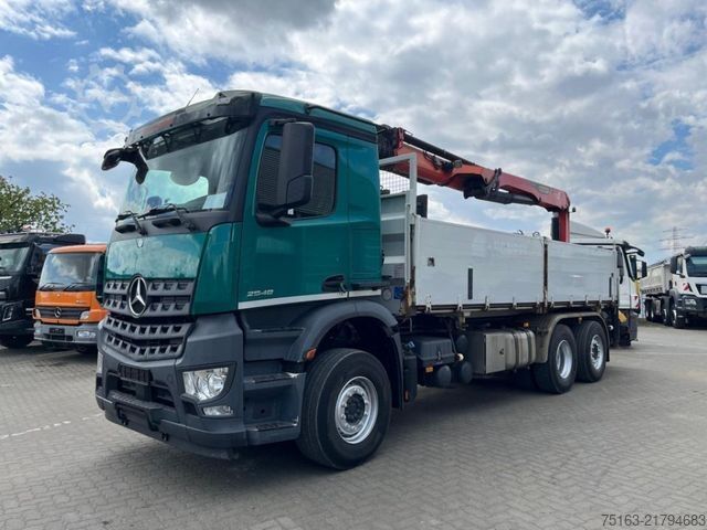 Tipper truck MERCEDES-BENZ Arocs 2648 6x2 3-Achs Kipper Heckkran Funk