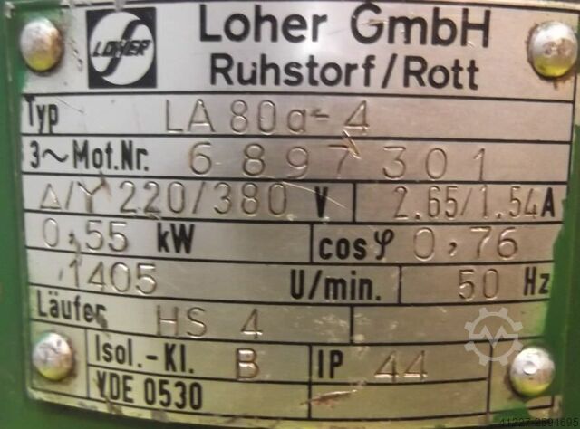 Kreiselpumpe Dickow WPV 2521