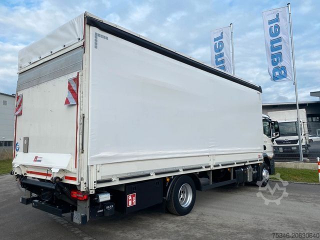 Vrachtauto met open laadbak MAN TGM18.290/LL/Pritsche7,25m/2xSchiebeplane/LBW2To