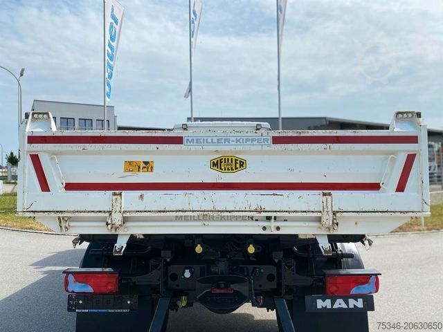 Kiepwagen MAN TGM 18.320/4x2/Meiller/Kipper/NL10,6to/Nur39 tkm