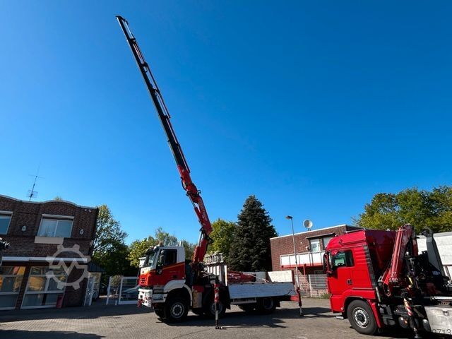Jeřáb na nákladním automobilu IVECO MP 410 Pritsche +Fassi F360BXP.26 Kran + JIB 6x6