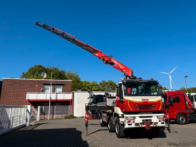 Jeřáb na nákladním automobilu IVECO MP 410 Pritsche +Fassi F360BXP.26 Kran + JIB 6x6