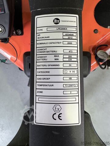 LPE 200 * DEMO !! Atex Pyroban EX 3G / Strefa 2 BT LPE 200 * DEMO !! Atex Pyroban EX 3G / Zone 2
