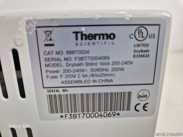 Thermo Scientific 1blck Standard torrblock 1/28 Thermo Scientific 1blck