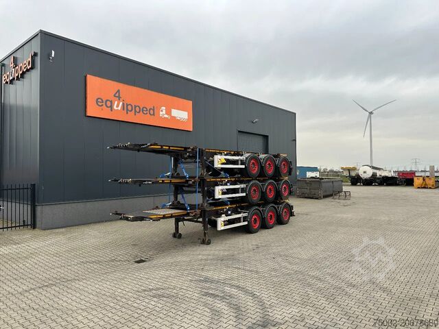 Container transportation Burg stack of 3x BURG 20FT ADR (EX/II, EX/III, FL, A...