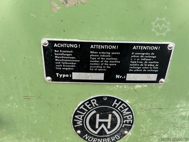 Tokarka do drewna / tokarka Hempel P9