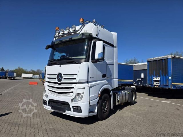 Standaard trekker MERCEDES-BENZ 1845 LS, Retrader, 2 Tanks, Blatt/ Luft, Klima