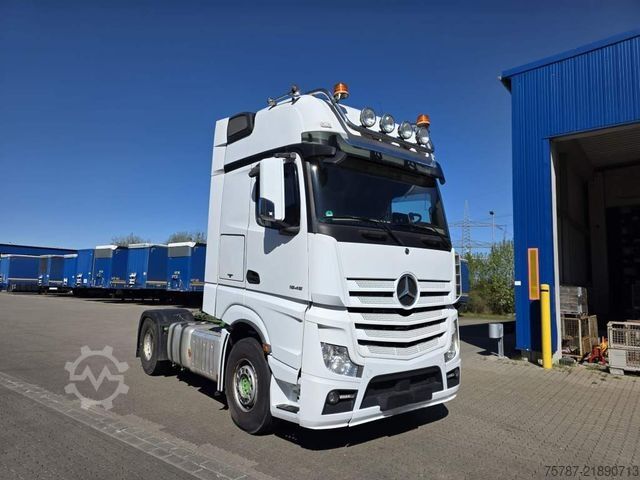 Standaard trekker MERCEDES-BENZ 1845 LS, Retrader, 2 Tanks, Blatt/ Luft, Klima