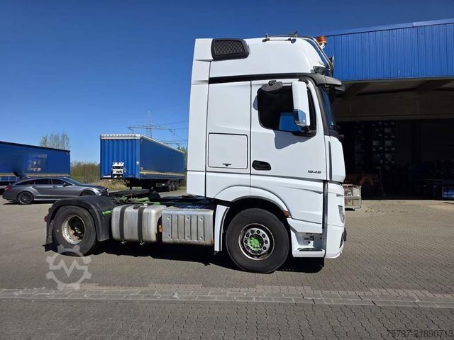 Standaard trekker MERCEDES-BENZ 1845 LS, Retrader, 2 Tanks, Blatt/ Luft, Klima