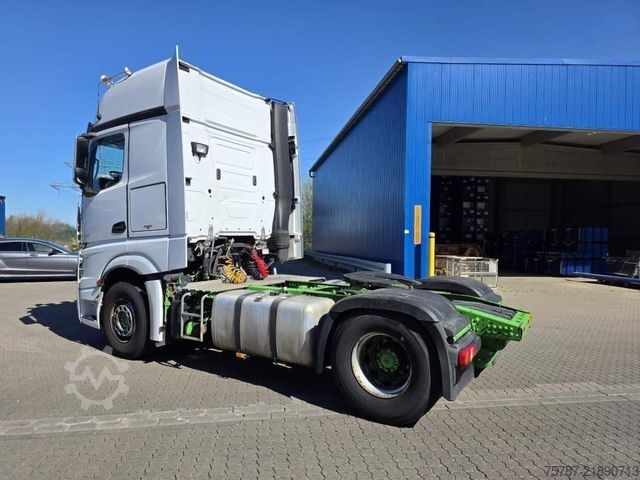 Standaard trekker MERCEDES-BENZ 1845 LS, Retrader, 2 Tanks, Blatt/ Luft, Klima