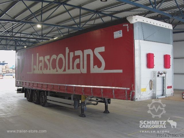 Auflieger mit Pritsche & Plane Schmitz Cargobull Curtainsider Standard