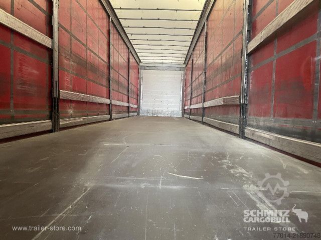 Auflieger mit Pritsche & Plane Schmitz Cargobull Curtainsider Standard