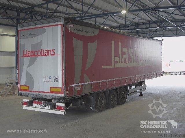 Auflieger mit Pritsche & Plane Schmitz Cargobull Curtainsider Standard