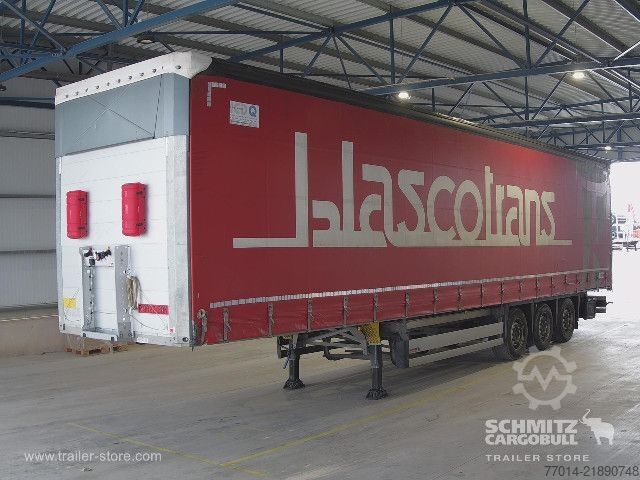 Auflieger mit Pritsche & Plane Schmitz Cargobull Curtainsider Standard