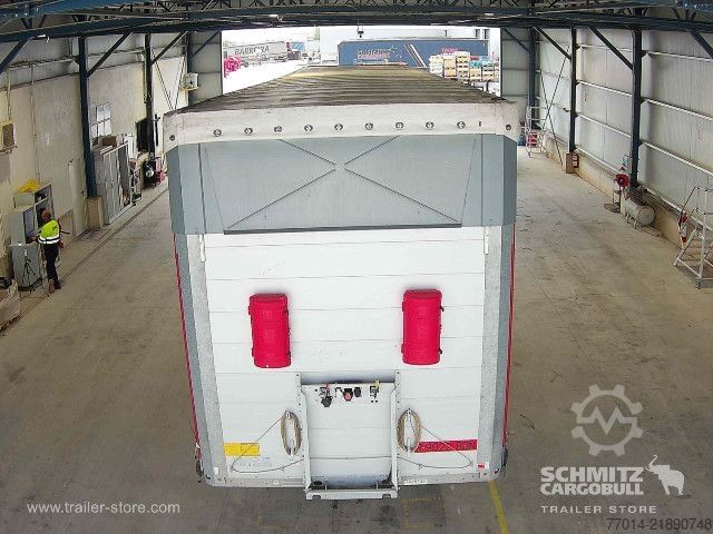 Auflieger mit Pritsche & Plane Schmitz Cargobull Curtainsider Standard