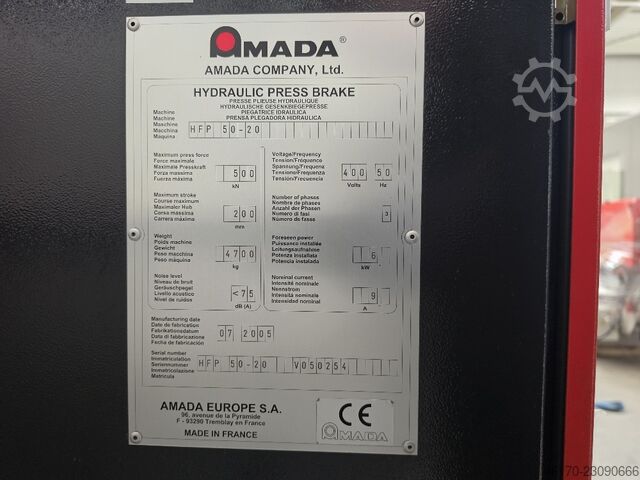  Amada HFP 20 50