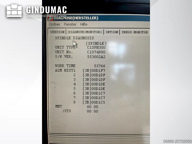 Horizontaal bewerkingscentrum Mazak HI Nexus 6000 II