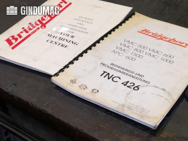 Lodrette bearbejdning center Bridgeport CMV600 22 digital