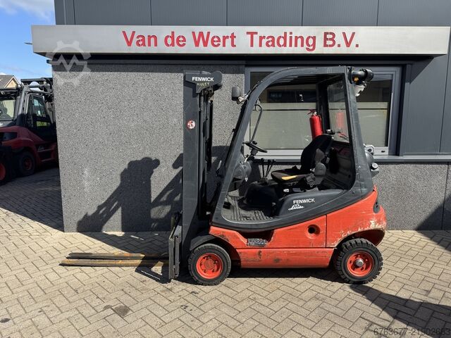 Linde H16T-03 Triplo 445 Freelift / Sideshift LPG 2005 LINDE H16T-03 Triplo 445 Freelift / Sideshift LPG 2005