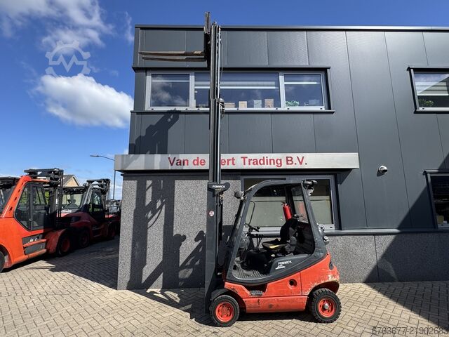 Linde H16T-03 Triplo 445 Freelift / Sideshift LPG 2005 LINDE H16T-03 Triplo 445 Freelift / Sideshift LPG 2005