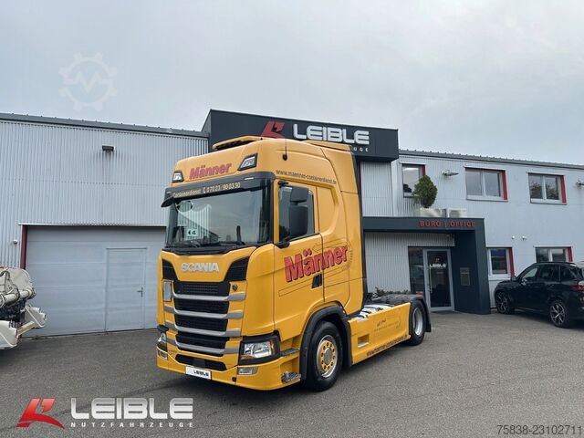 Standart çekici ünitesi SCANIA S 450 *Hydraulik*Standklima*Luftfederung*