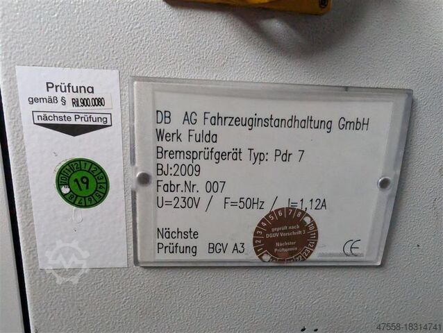 Sondermesseinrichtungen UNBEKANNT PdR7