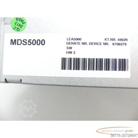 Stöber component Stöber FDS50007/L Posidrive MDS5000 . 49029 Ge. Nr: 8706279 SN: 8712903