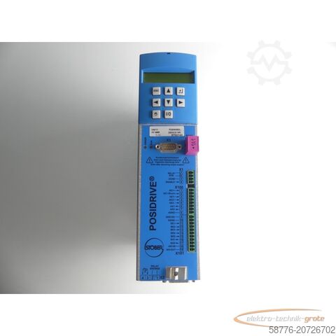Bileşen Stöber FDS5055/L Posidrive Servoantrieb HW 11 SW 5.3C SN: 8702144