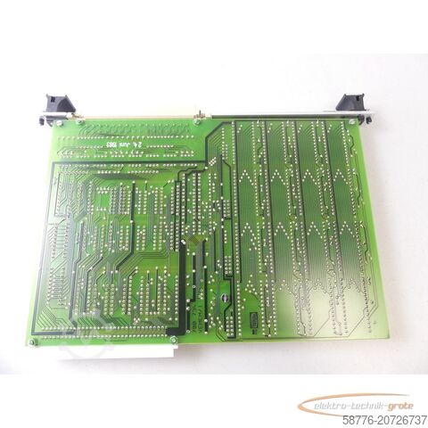 Component Traub 700 734 VEMEM/I Interfaceplatine