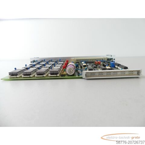 Component Traub 700 734 VEMEM/I Interfaceplatine