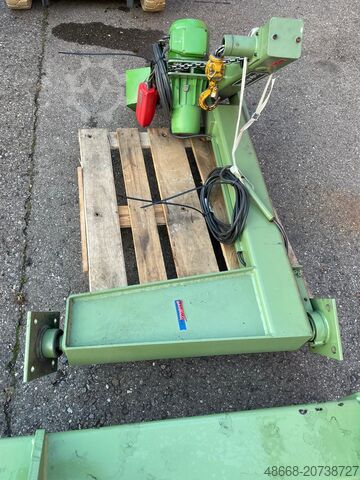 Pillar jib crane with chain hoist IBB Stahl 