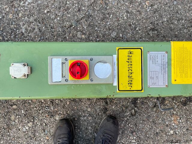 Pillar jib crane with chain hoist IBB Stahl 