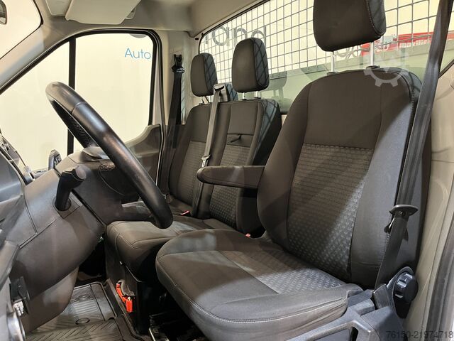 Pritschenwagen mit Kran Ford Transit 350 2.0 TDCI L2 Trend RWD Open Laadbak ...