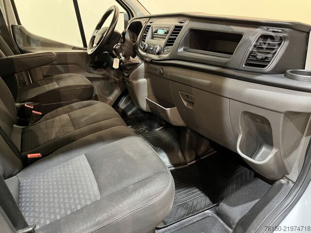 Platformwagen met kraan Ford Transit 350 2.0 TDCI L2 Trend RWD Open Laadbak ...