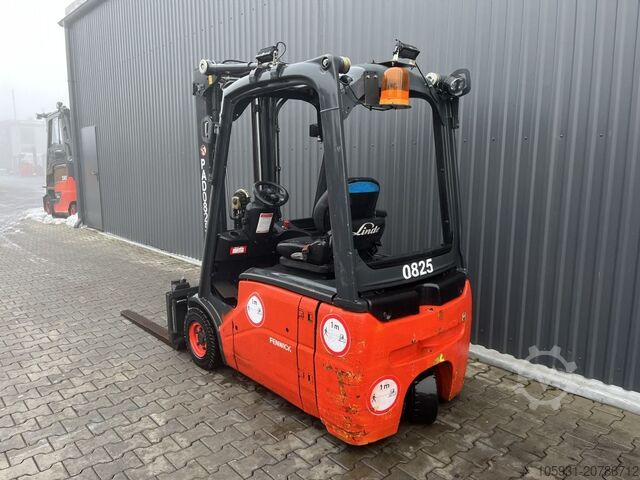 Electric 3-wheel forklift Linde E18-01