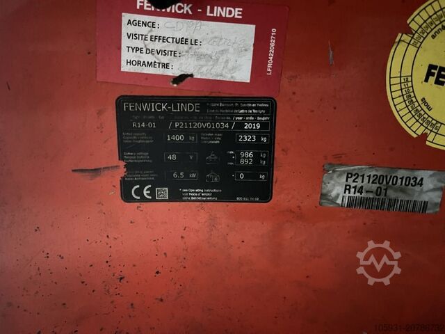 Reach Truck Linde R14-01