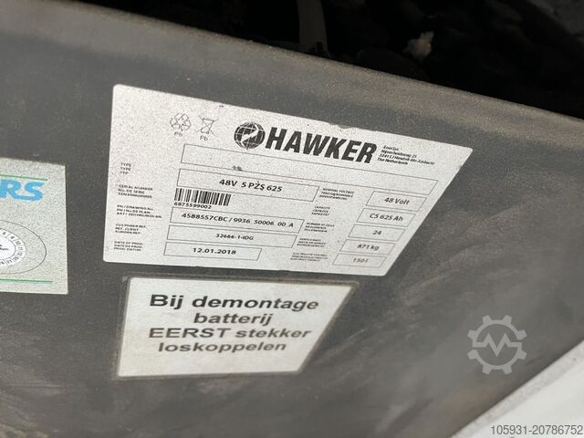 Carretilla eléctrica de 4 ruedas UniCarriers JA2N1L16Q