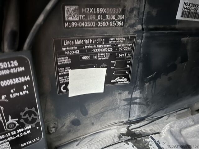 Diesel Forklift Linde H40D-02